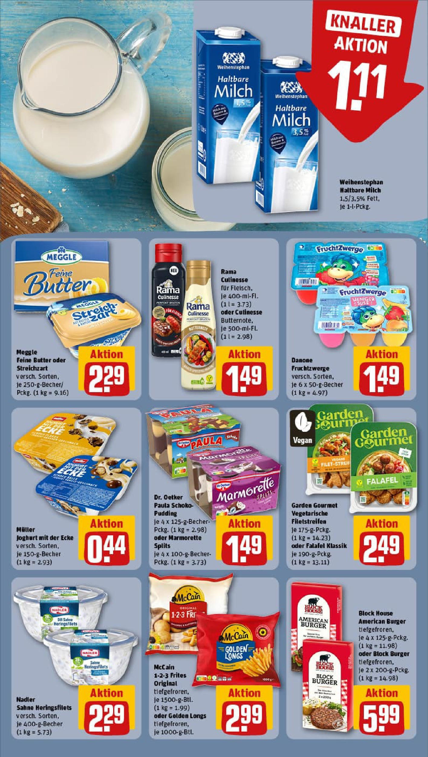 REWE Prospekt ab 24.08.2025 zum Blättern » Angebote | Seite: 12 | Produkte: Joghurt, Fruchtzwerge, Haltbare milch, McCain 123 Frites REWE Prospekt ab 24.08.2025 zum Blättern » Angebote | Seite: 12 | Produkte: Joghurt, Fruchtzwerge, Haltbare milch, McCain 123 Frites