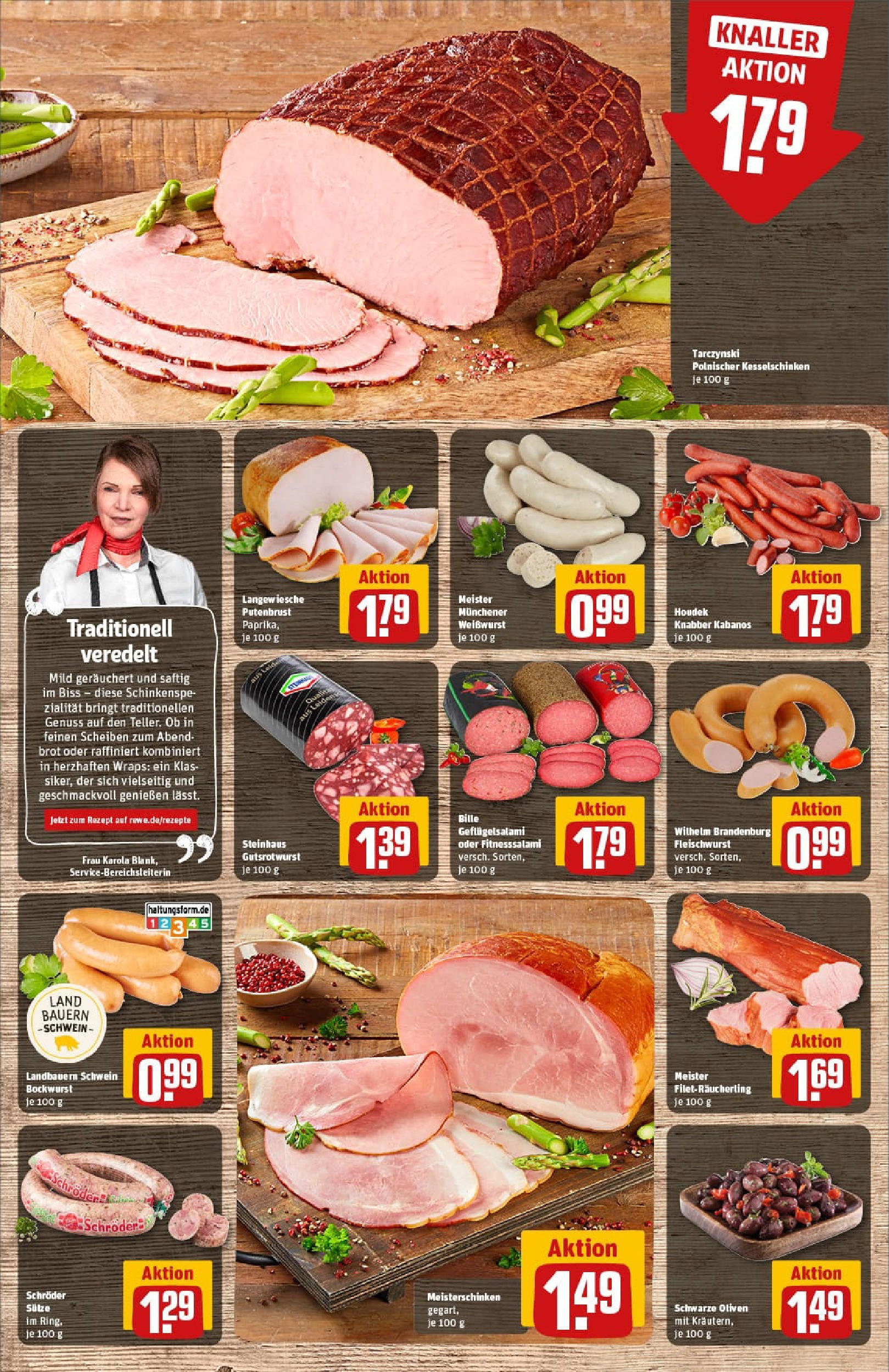 REWE Prospekt ab 24.08.2025 zum Blättern » Angebote | Seite: 10 | Produkte: Bockwurst, Weißwurst, Paprika, Brot REWE Prospekt ab 24.08.2025 zum Blättern » Angebote | Seite: 10 | Produkte: Bockwurst, Weißwurst, Paprika, Brot