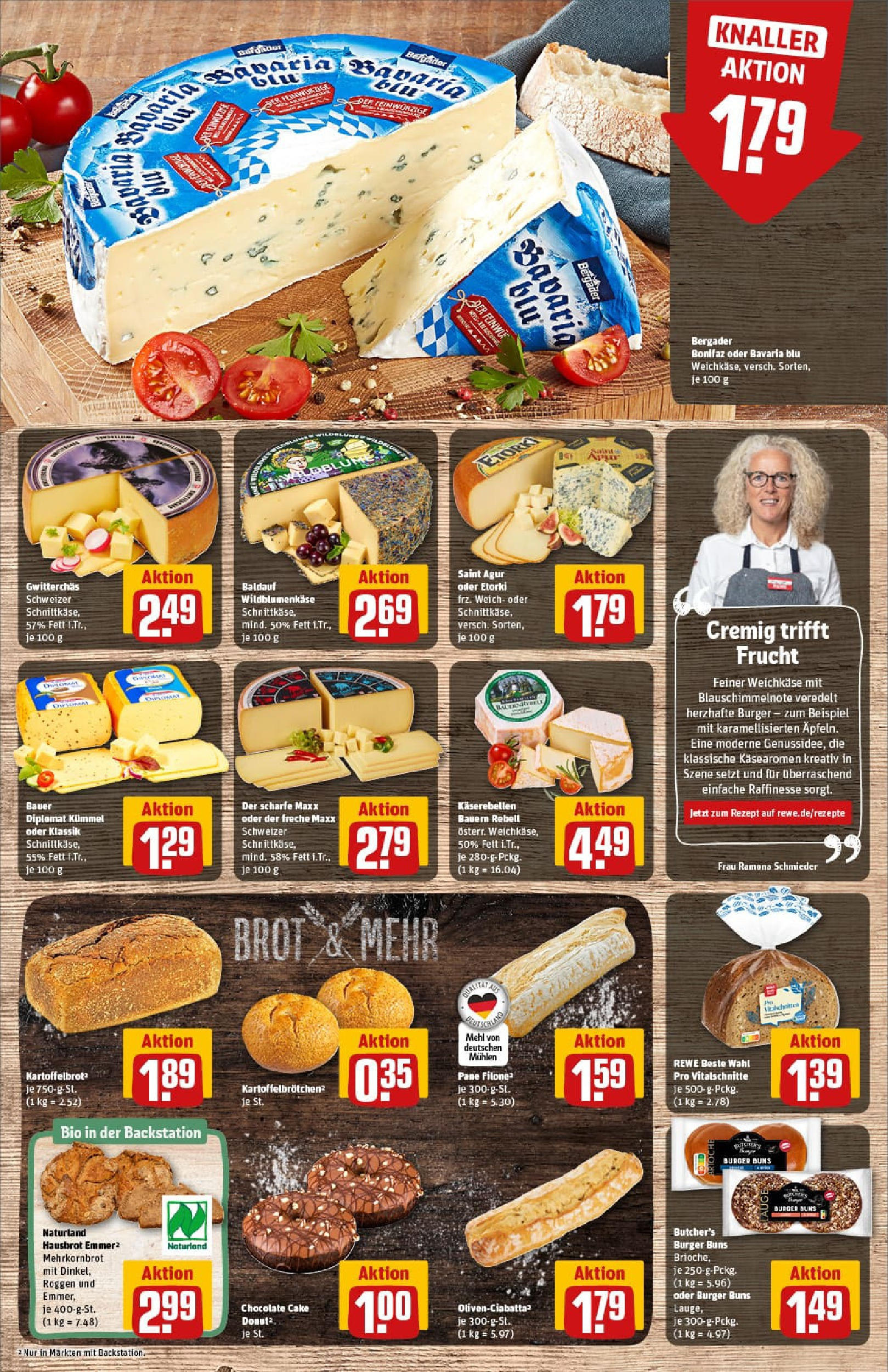 REWE Prospekt ab 24.08.2025 zum Blättern » Angebote | Seite: 11 | Produkte: Mehl, Pane, Burger, Brot REWE Prospekt ab 24.08.2025 zum Blättern » Angebote | Seite: 11 | Produkte: Mehl, Pane, Burger, Brot