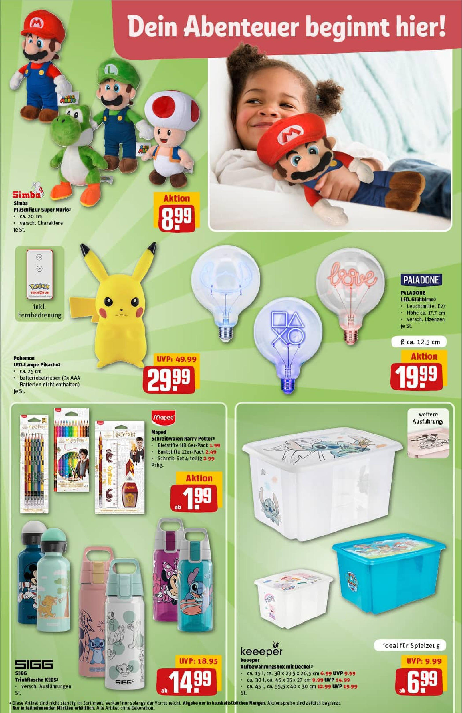 REWE Prospekt ab 24.08.2025 zum Blättern » Angebote | Seite: 35 | Produkte: Batterien, Box