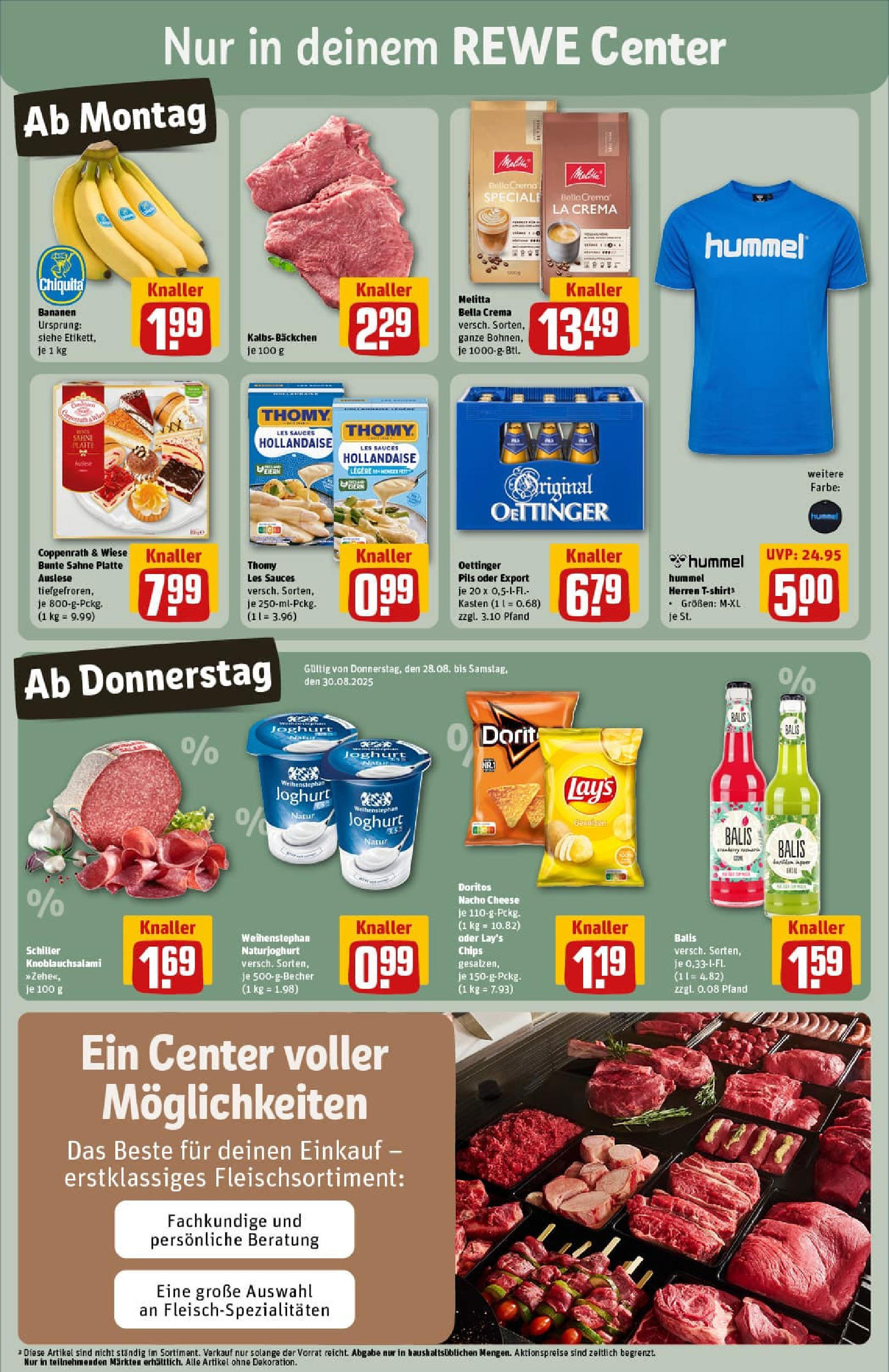 REWE Prospekt ab 24.08.2025 zum Blättern » Angebote | Seite: 3 | Produkte: Melitta, Thomy les sauces, T-Shirt, Sahne REWE Prospekt ab 24.08.2025 zum Blättern » Angebote | Seite: 3 | Produkte: Melitta, Thomy les sauces, T-Shirt, Sahne