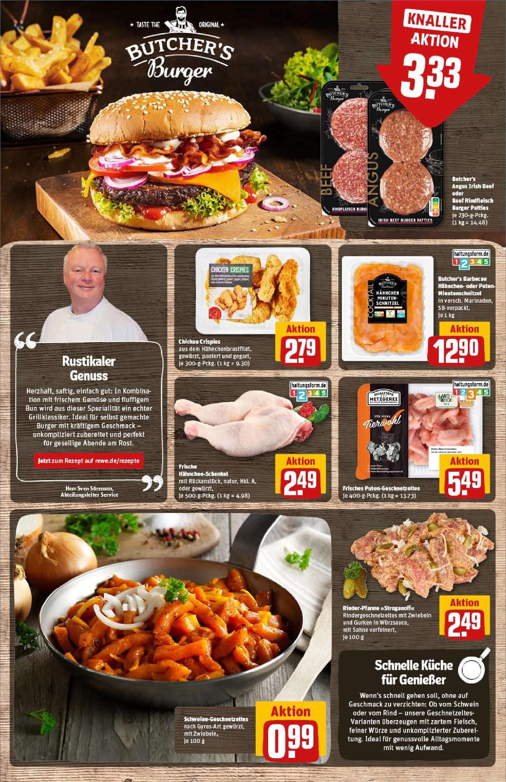 REWE Prospekt ab 24.08.2025 zum Blättern » Angebote | Seite: 8 | Produkte: Küche, Burger, Gyros, Rindfleisch REWE Prospekt ab 24.08.2025 zum Blättern » Angebote | Seite: 8 | Produkte: Küche, Burger, Gyros, Rindfleisch