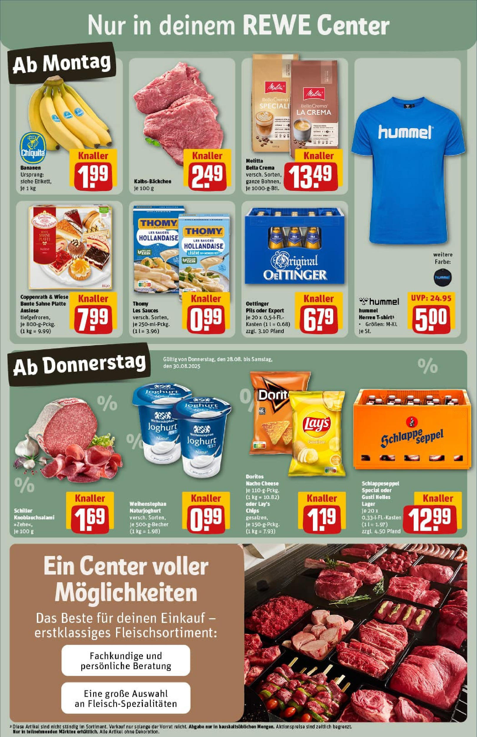 REWE Prospekt ab 24.08.2025 zum Blättern » Angebote | Seite: 3 | Produkte: Thomy les sauces, Joghurt, Bananen, Oettinger REWE Prospekt ab 24.08.2025 zum Blättern » Angebote | Seite: 3 | Produkte: Thomy les sauces, Joghurt, Bananen, Oettinger