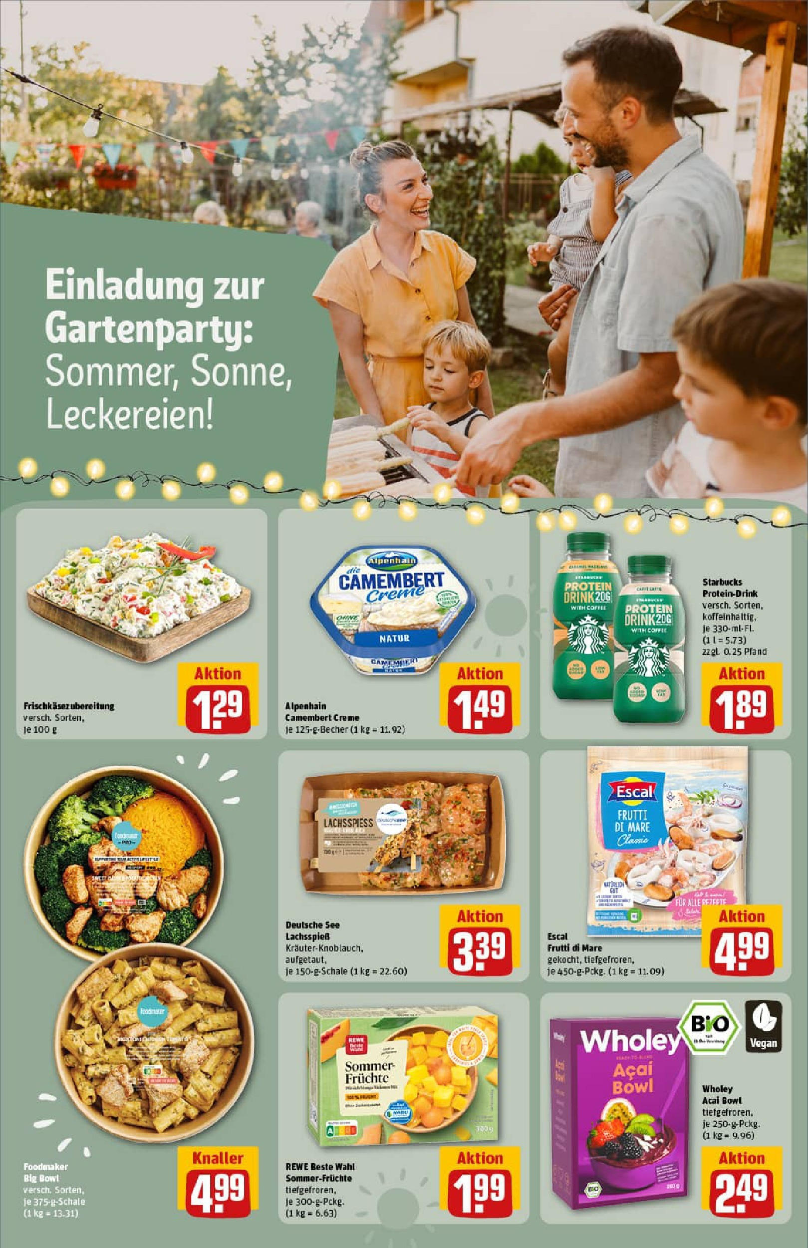 REWE Prospekt ab 24.08.2025 zum Blättern » Angebote | Seite: 16 | Produkte: Starbucks, Creme REWE Prospekt ab 24.08.2025 zum Blättern » Angebote | Seite: 16 | Produkte: Starbucks, Creme