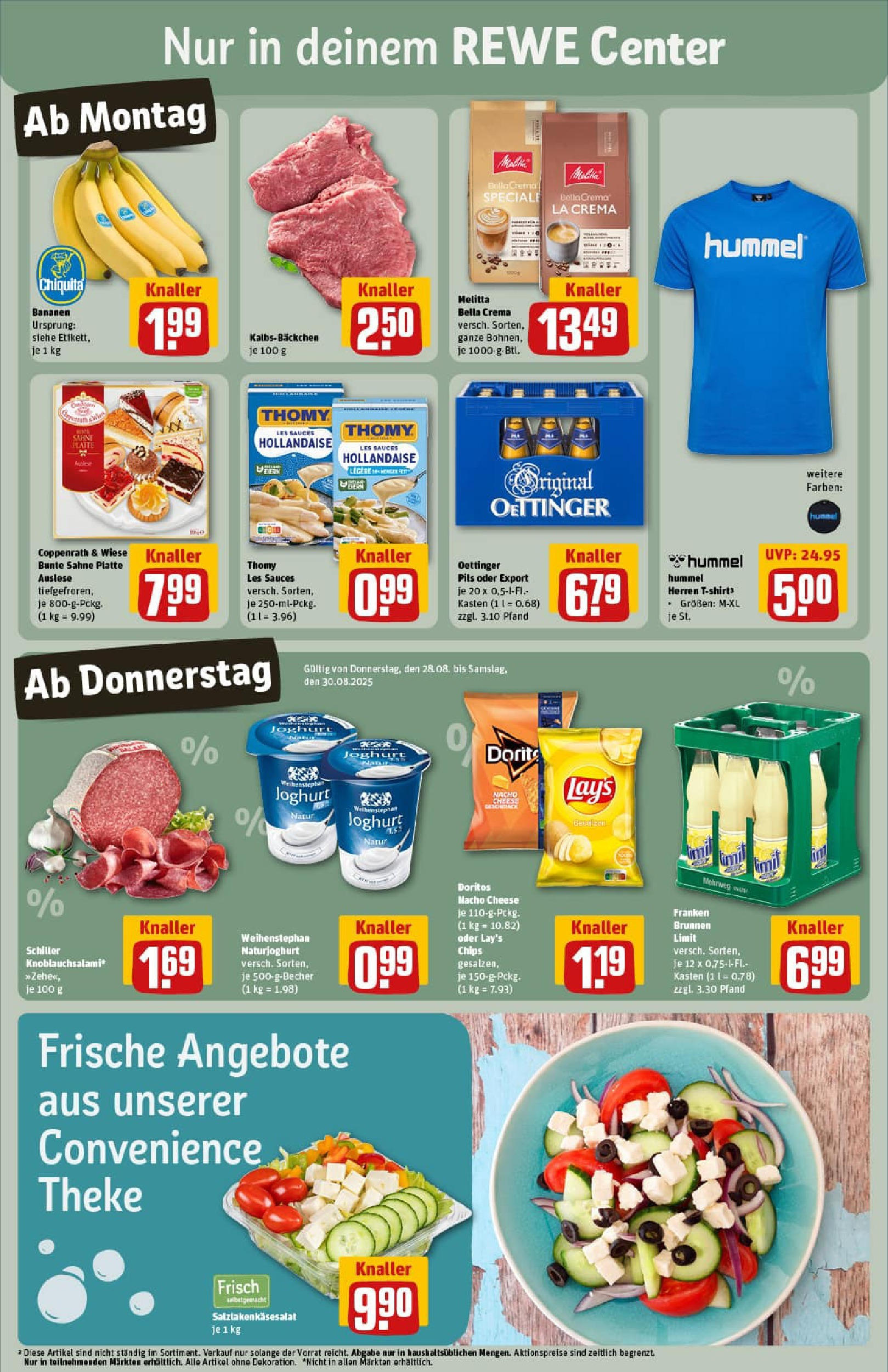 REWE Prospekt ab 24.08.2025 zum Blättern » Angebote | Seite: 3 | Produkte: Joghurt, Theke, Salami, Sahne REWE Prospekt ab 24.08.2025 zum Blättern » Angebote | Seite: 3 | Produkte: Joghurt, Theke, Salami, Sahne