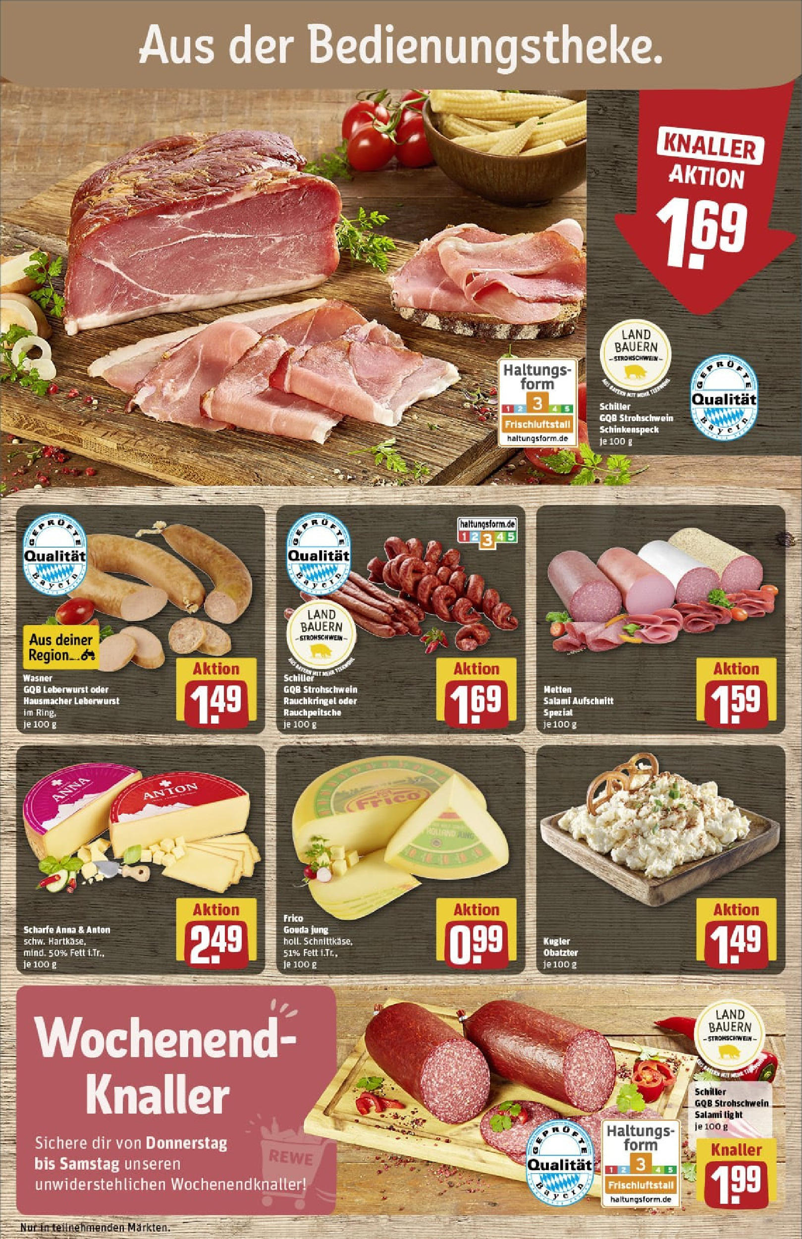 REWE Prospekt ab 24.08.2025 zum Blättern » Angebote | Seite: 11 | Produkte: Gouda, Salami REWE Prospekt ab 24.08.2025 zum Blättern » Angebote | Seite: 11 | Produkte: Gouda, Salami