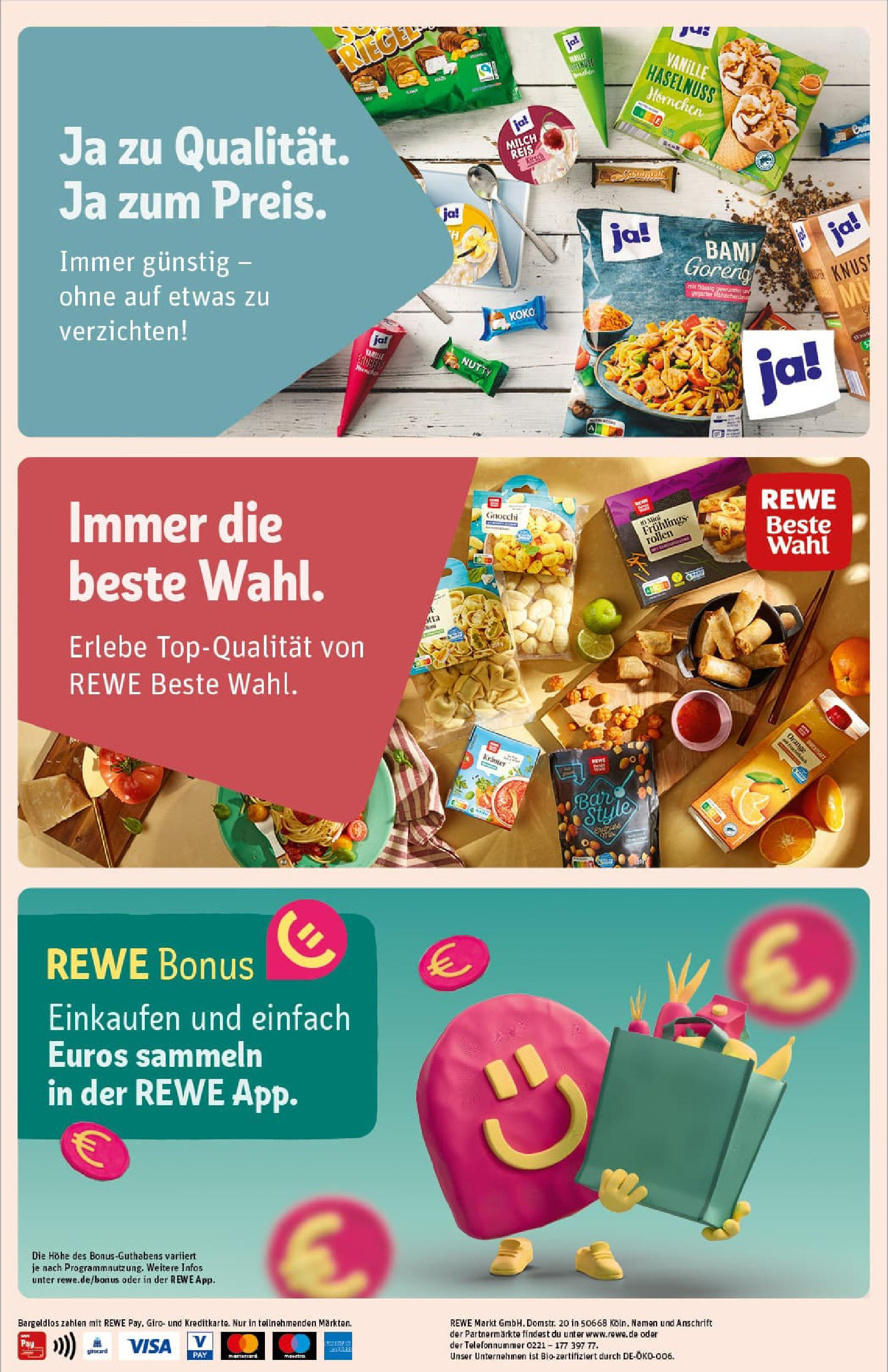 REWE Prospekt ab 24.08.2025 zum Blättern » Angebote | Seite: 2 | Produkte: Milch, Reis REWE Prospekt ab 24.08.2025 zum Blättern » Angebote | Seite: 2 | Produkte: Milch, Reis