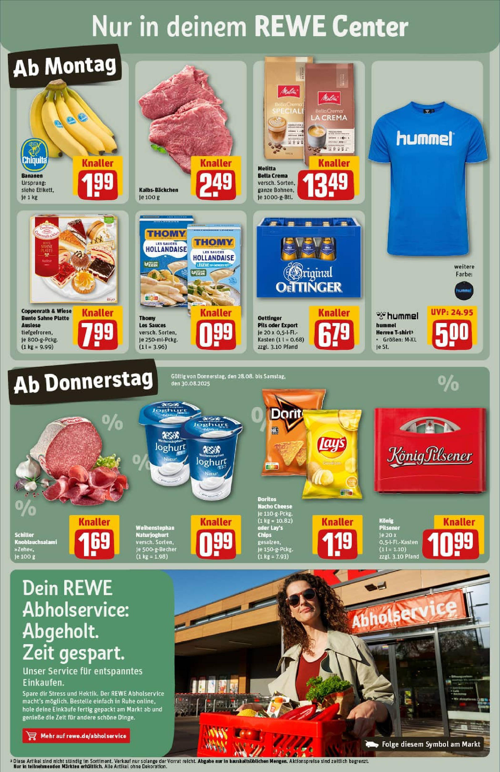 REWE Prospekt ab 24.08.2025 zum Blättern » Angebote | Seite: 3 | Produkte: Thomy les sauces, T-Shirt, Pils, Sahne REWE Prospekt ab 24.08.2025 zum Blättern » Angebote | Seite: 3 | Produkte: Thomy les sauces, T-Shirt, Pils, Sahne