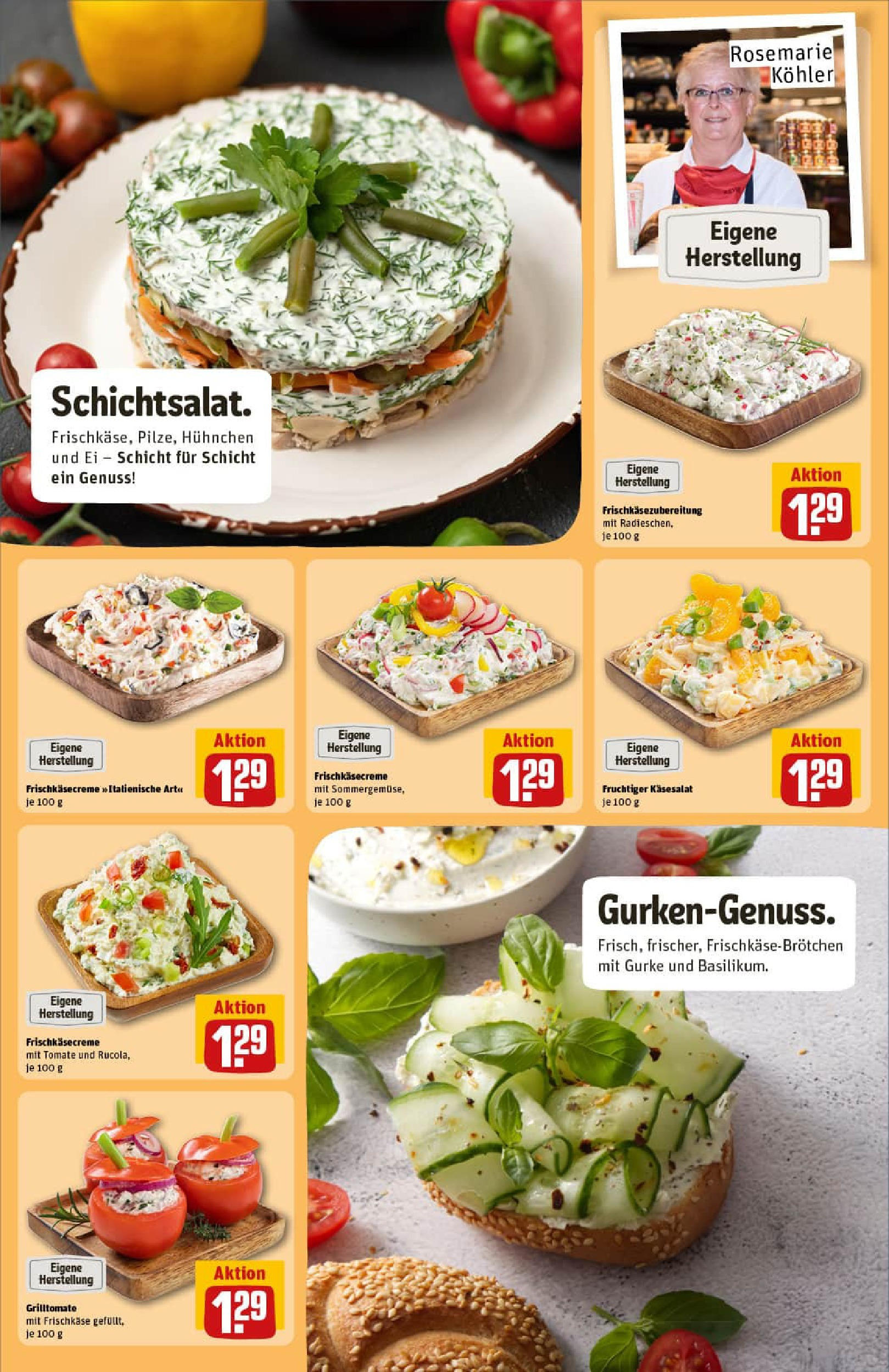 REWE Prospekt ab 24.08.2025 zum Blättern » Angebote | Seite: 12 | Produkte: Rucola, Frischkase REWE Prospekt ab 24.08.2025 zum Blättern » Angebote | Seite: 12 | Produkte: Rucola, Frischkase