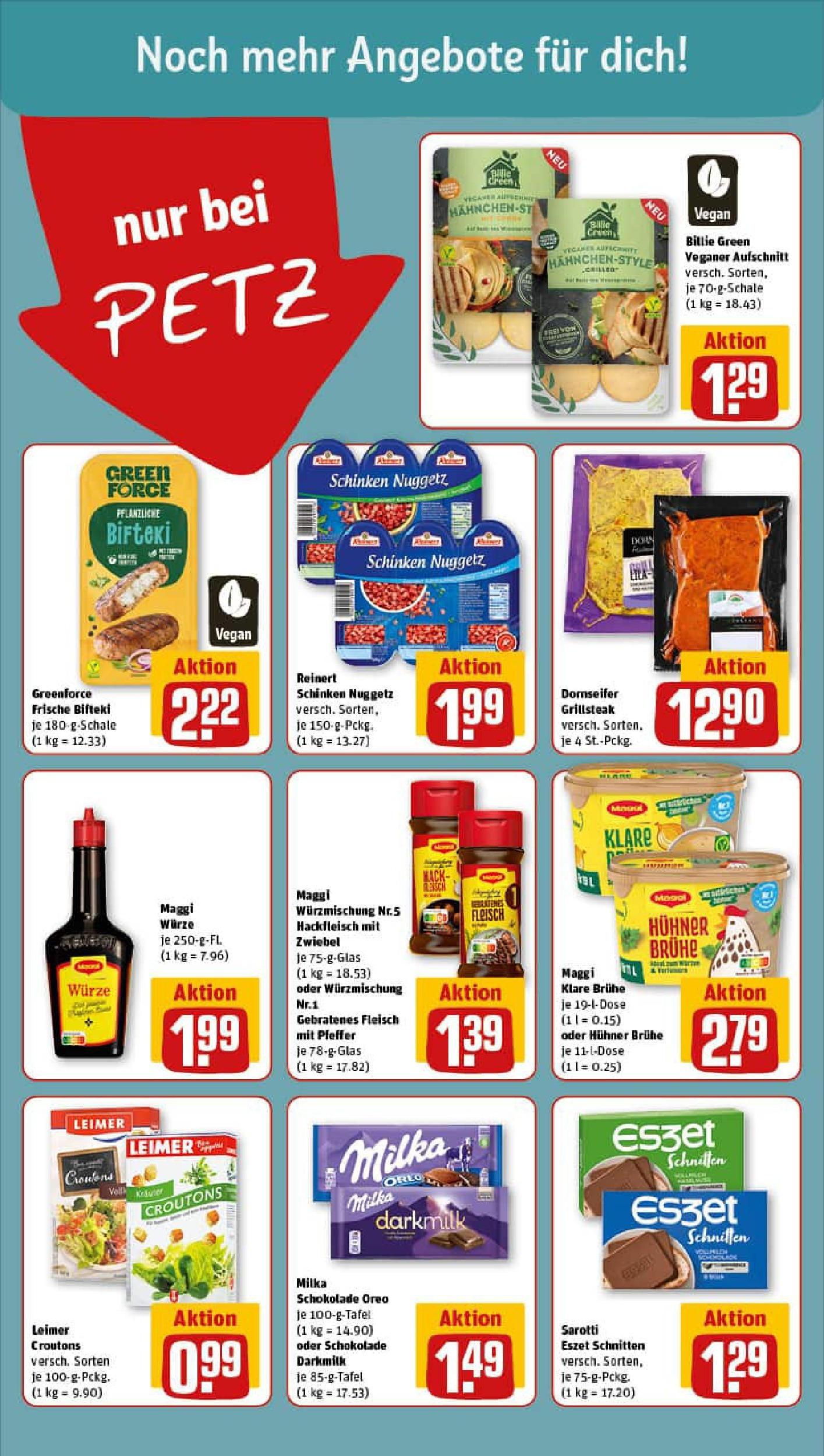 REWE Prospekt ab 24.08.2025 zum Blättern » Angebote | Seite: 14 | Produkte: Schokolade, Milka schokolade, Steak, Hackfleisch REWE Prospekt ab 24.08.2025 zum Blättern » Angebote | Seite: 14 | Produkte: Schokolade, Milka schokolade, Steak, Hackfleisch
