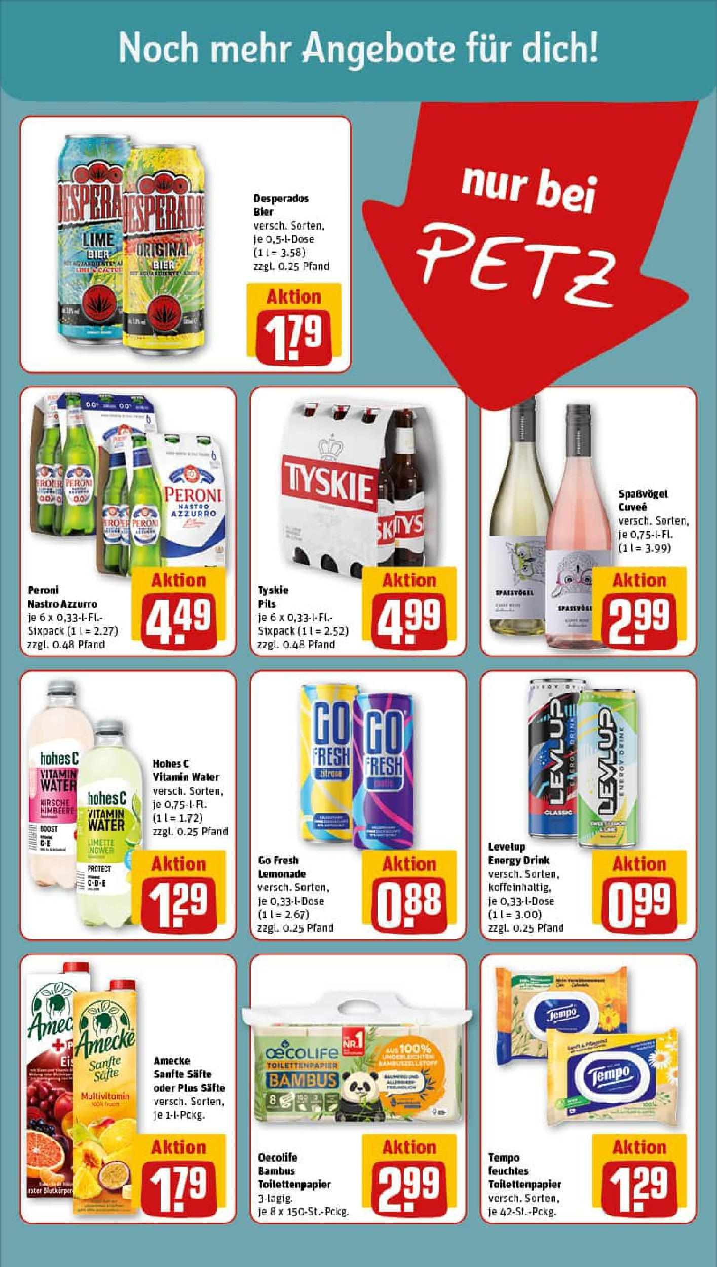 REWE Prospekt ab 24.08.2025 zum Blättern » Angebote | Seite: 15 | Produkte: Pils, Tempo, Himbeere, Toilettenpapier REWE Prospekt ab 24.08.2025 zum Blättern » Angebote | Seite: 15 | Produkte: Pils, Tempo, Himbeere, Toilettenpapier