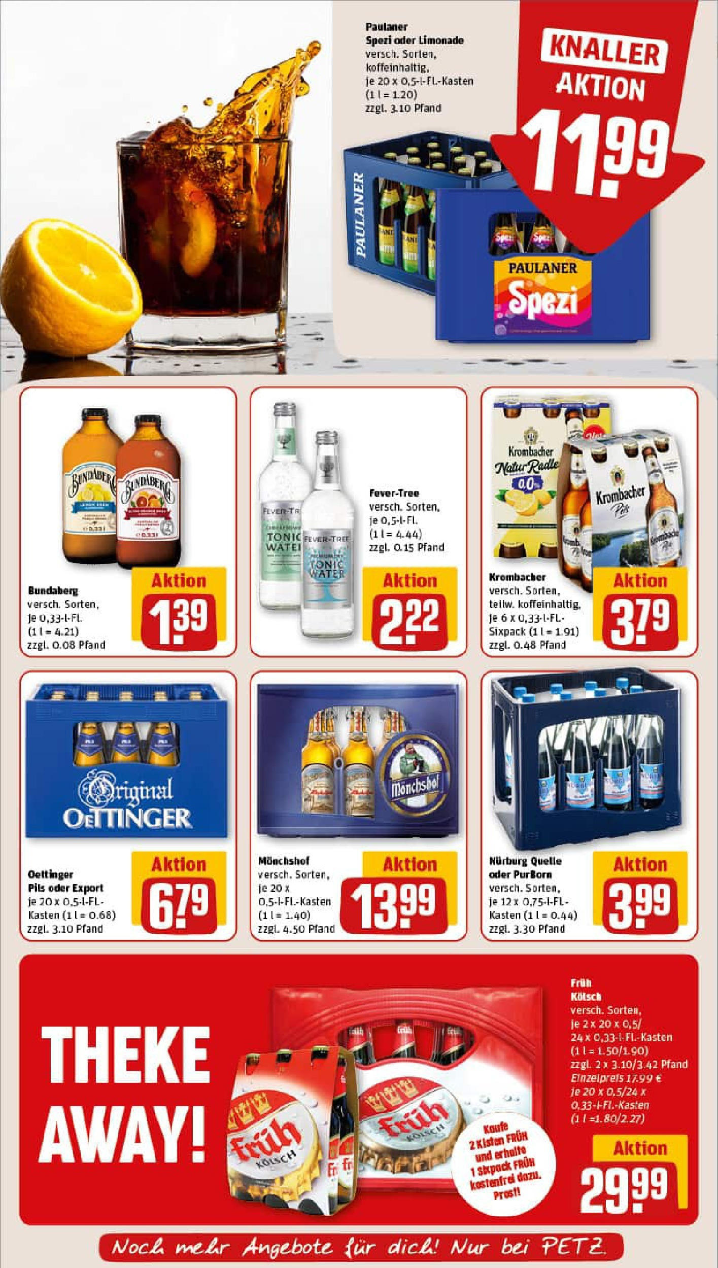 REWE Prospekt ab 24.08.2025 zum Blättern » Angebote | Seite: 18 | Produkte: Monchshof, Paulaner spezi, Oettinger, Krombacher REWE Prospekt ab 24.08.2025 zum Blättern » Angebote | Seite: 18 | Produkte: Monchshof, Paulaner spezi, Oettinger, Krombacher