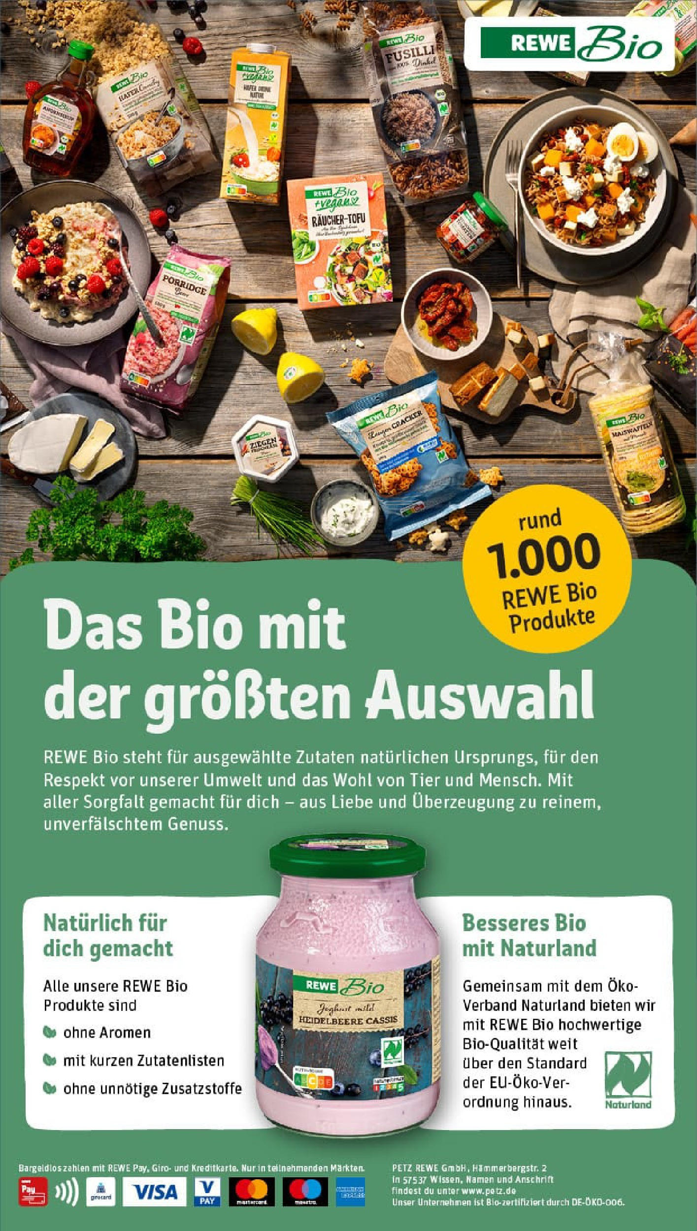 REWE Prospekt ab 24.08.2025 zum Blättern » Angebote | Seite: 32 | Produkte: Joghurt, Pasta, Frischkase REWE Prospekt ab 24.08.2025 zum Blättern » Angebote | Seite: 32 | Produkte: Joghurt, Pasta, Frischkase