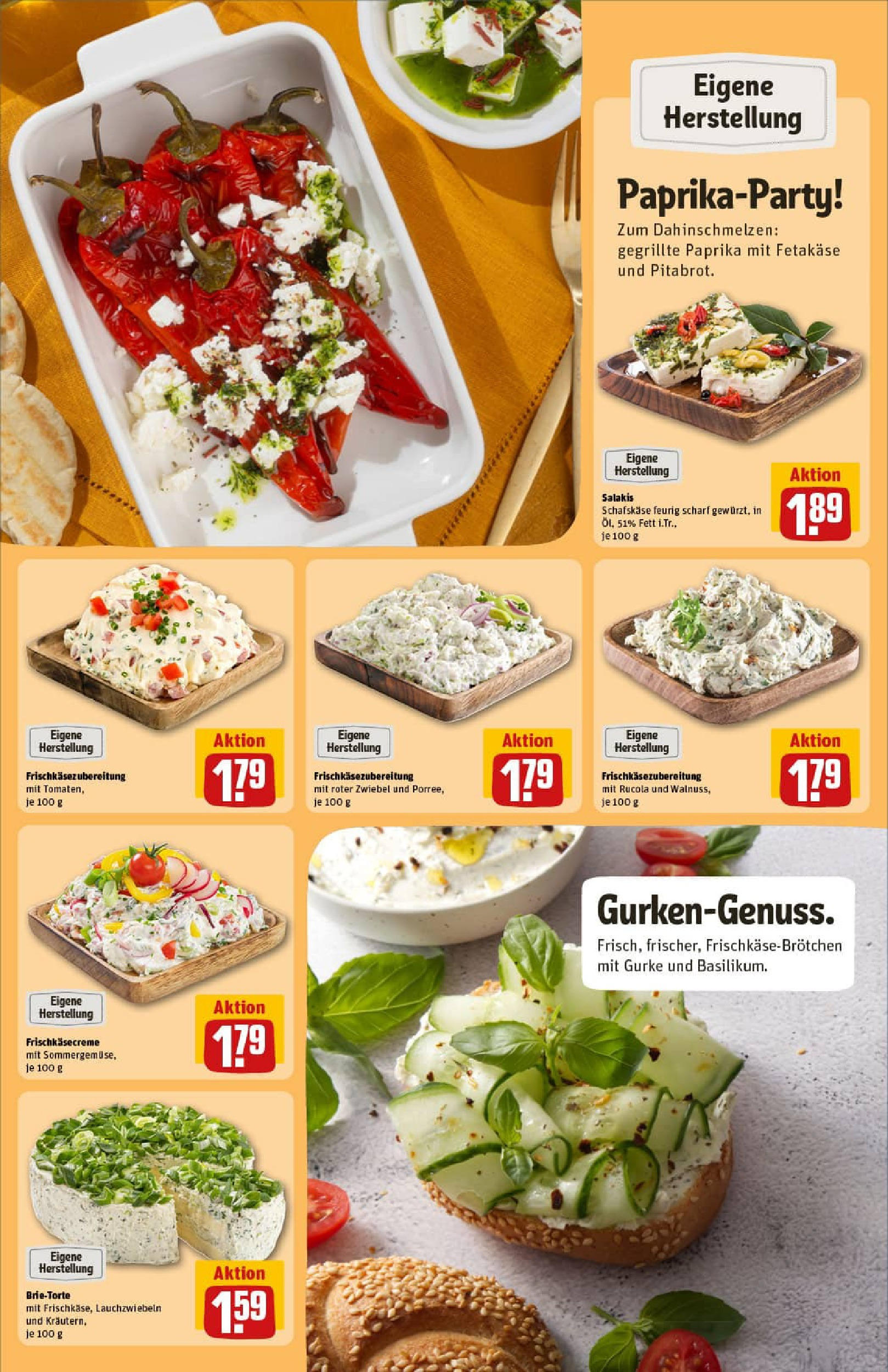 REWE Prospekt ab 24.08.2025 zum Blättern » Angebote | Seite: 16 | Produkte: Feta, Rucola, Salakis, Schafskase REWE Prospekt ab 24.08.2025 zum Blättern » Angebote | Seite: 16 | Produkte: Feta, Rucola, Salakis, Schafskase