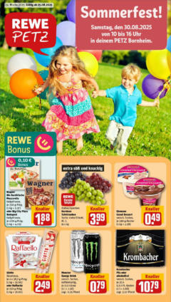 Rewe prospekt Bornheim	 gültig ab dem 24.08.2025