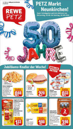 Rewe prospekt Neunkirchen	 gültig ab dem 24.08.2025