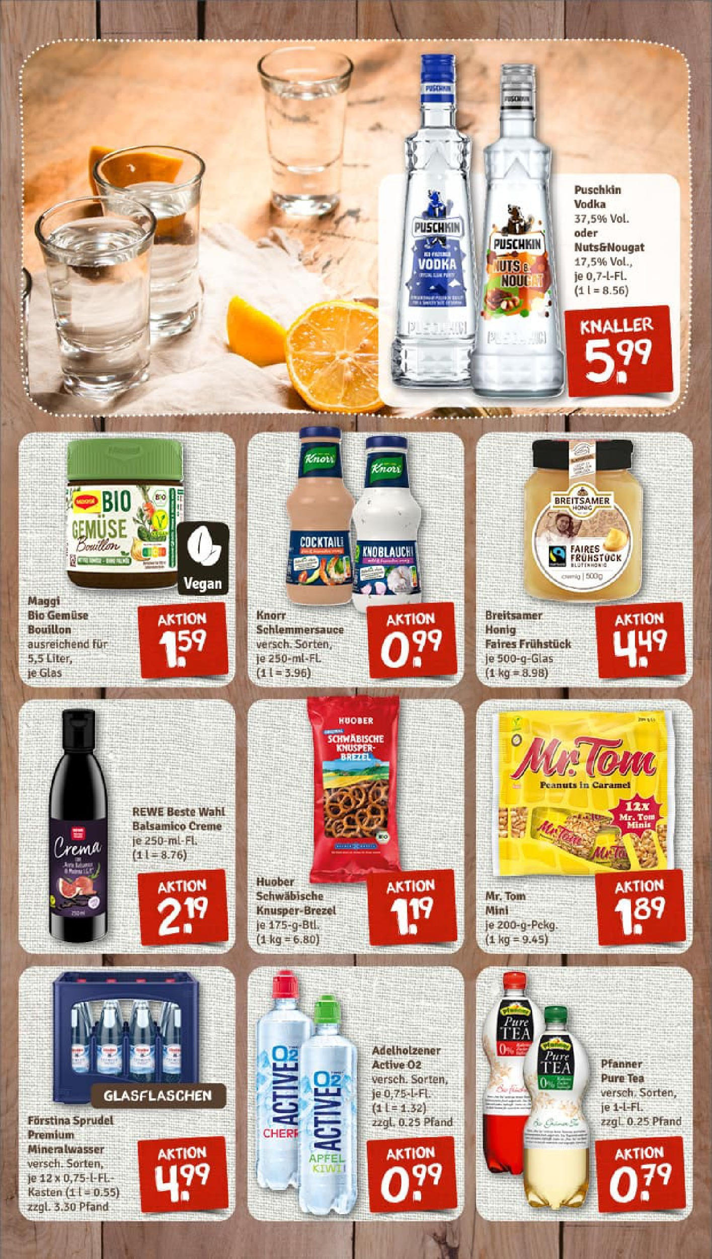 REWE Prospekt ab 24.08.2025 zum Blättern » Angebote | Seite: 7 | Produkte: Adelholzener, Äpfel, Knorr, Knoblauch REWE Prospekt ab 24.08.2025 zum Blättern » Angebote | Seite: 7 | Produkte: Adelholzener, Äpfel, Knorr, Knoblauch