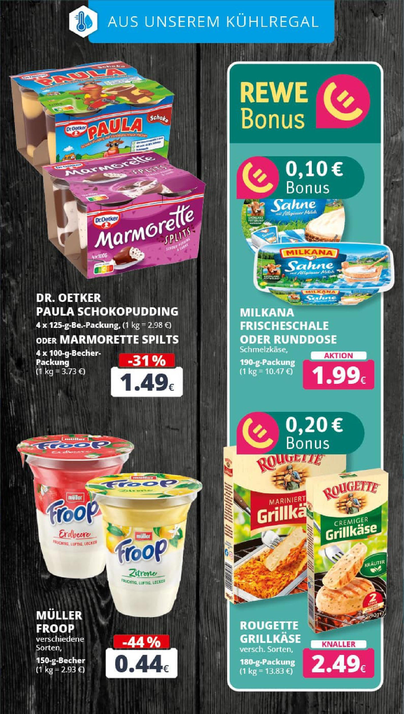 REWE Prospekt ab 24.08.2025 zum Blättern » Angebote | Seite: 16 | Produkte: Froop, Milkana, Zitrone, Sahne REWE Prospekt ab 24.08.2025 zum Blättern » Angebote | Seite: 16 | Produkte: Froop, Milkana, Zitrone, Sahne