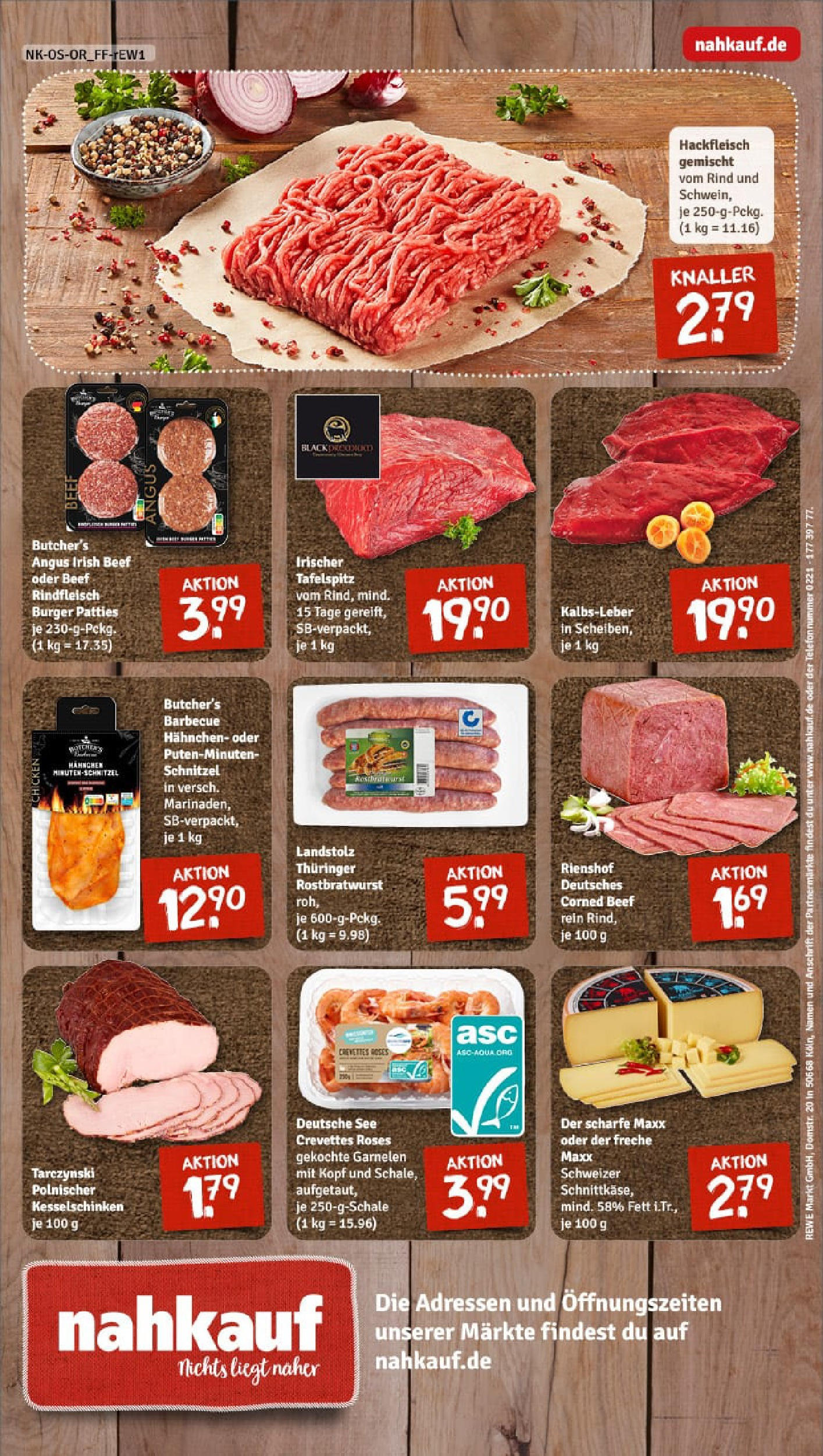 REWE Prospekt ab 24.08.2025 zum Blättern » Angebote | Seite: 12 | Produkte: Burger, Schnitzel, Rindfleisch, Hackfleisch REWE Prospekt ab 24.08.2025 zum Blättern » Angebote | Seite: 12 | Produkte: Burger, Schnitzel, Rindfleisch, Hackfleisch