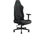 MediaMarkt Dornbirn Messepark Razer Iskur V2 X - Gaming-Stuhl mit integrierter Lendenwirbelstütze (hochverdichtete Schaumstoffpolster, 2D-Armlehnen, weicher Stoff) Stoff Schwarz Gaming Stuhl, Schlangenlogo in Razer Green - bis 06.09.2025