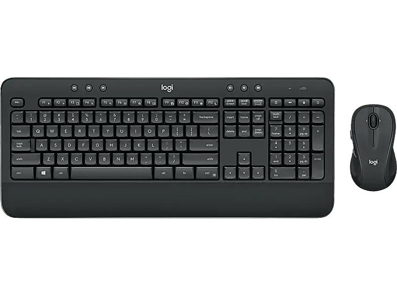 LOGITECH MK545 advanced Kabelloses Tastatur-Maus-Set, DEU (Qwertz), Grafit; Kabelloses Tastatur-Maus Set