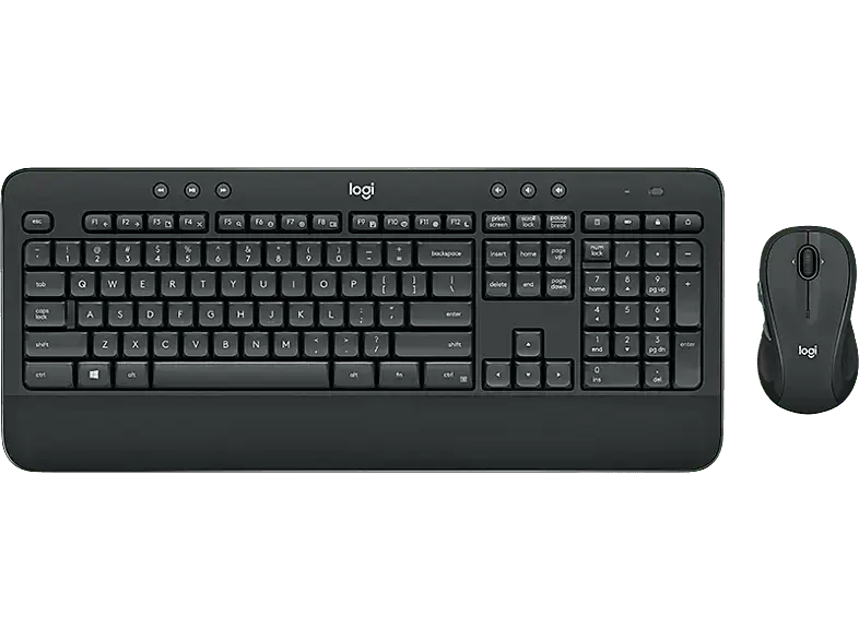 LOGITECH MK545 advanced Kabelloses Tastatur-Maus-Set, DEU (Qwertz), Grafit; Kabelloses Tastatur-Maus Set