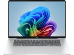 HP OmniBook 5 NGAI 16-ag1900ng Copilot+ PC 16 Zoll, WUXGA, AMD Ryzen™ AI 7 350 Prozessor, 32 GB RAM, 1 TB SSD, Windows 11 Home, Radeon™ 860M, Glacier Silver Aluminium