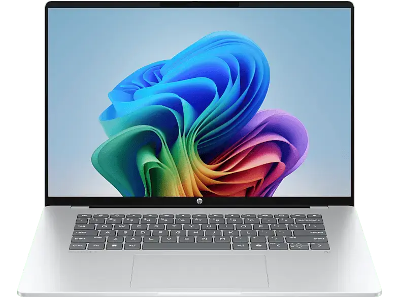 HP OmniBook 5 NGAI 16-ag1900ng Copilot+ PC 16 Zoll, WUXGA, AMD Ryzen™ AI 7 350 Prozessor, 32 GB RAM, 1 TB SSD, Windows 11 Home, Radeon™ 860M, Glacier Silver Aluminium