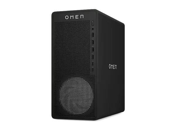 HP Omen 16L TG03-0976ng Gaming PC, AMD Ryzen™ 7 8700F, 32 GB RAM SSD, GeForce RTX™ 5060, Windows 11 Home, Schwarz