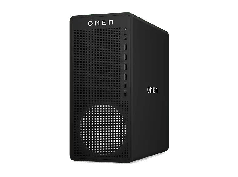 HP Omen 16L TG03-0976ng Gaming PC, AMD Ryzen™ 7 8700F, 32 GB RAM SSD, GeForce RTX™ 5060, Windows 11 Home, Schwarz