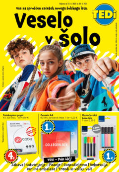 TEDi katalog - pregled letaka veljavnega od 22.08.2025