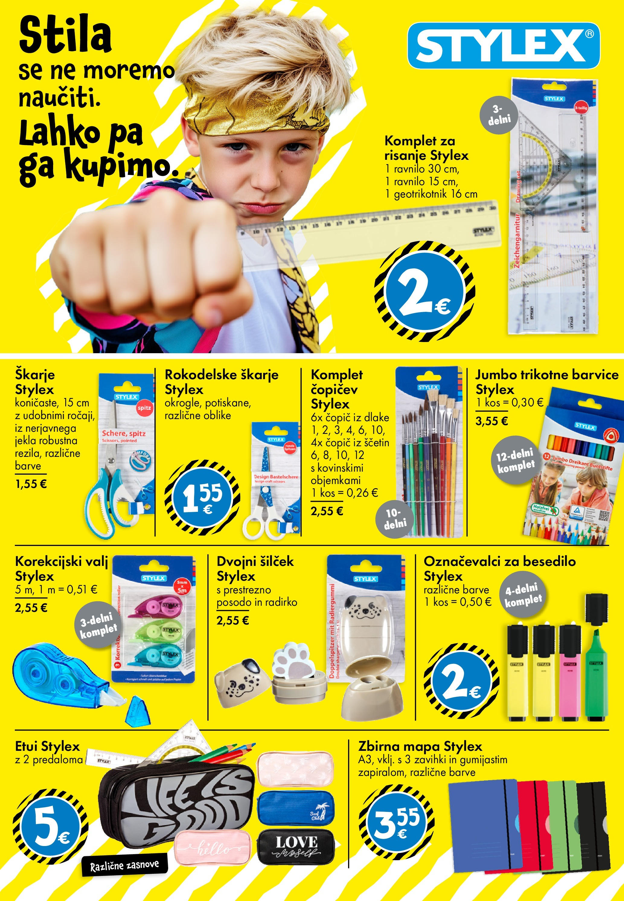 TEDi - TEDi - Poln idej veljaven od 20.08.2025 | Stran: 11 | Izdelki: Označevalci, Barvice, Kos, Mapa