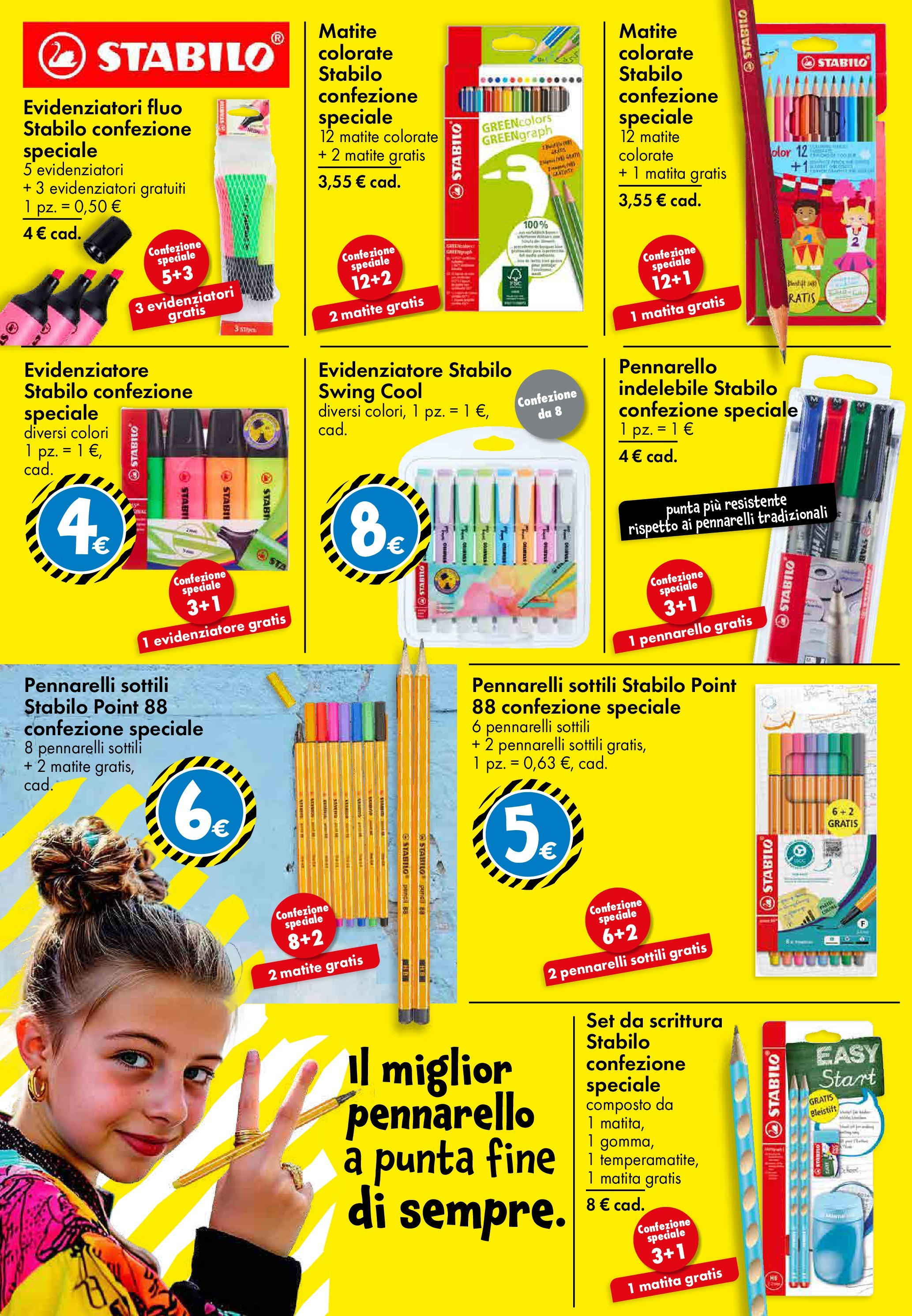 Nuovo TEDi - TEDi volantino fino al 30.08.2025 dal 20/08/2025 > offerte anteprima 🛍️ | Pagina: 9 | Prodotti: Evidenziatore, Matite colorate, Pennarelli