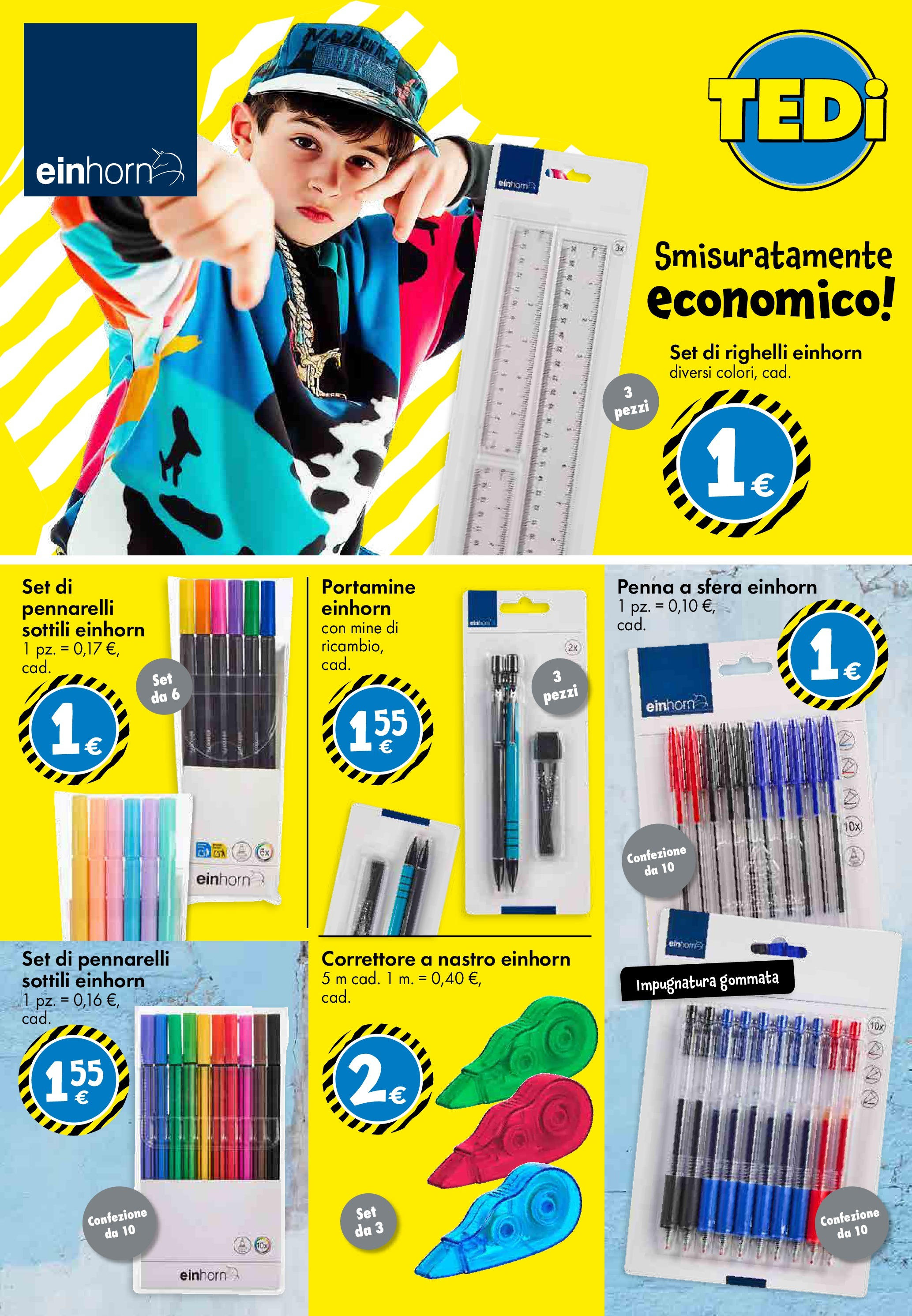 Nuovo TEDi - TEDi volantino fino al 30.08.2025 dal 20/08/2025 > offerte anteprima 🛍️ | Pagina: 13 | Prodotti: Pennarelli, Correttore