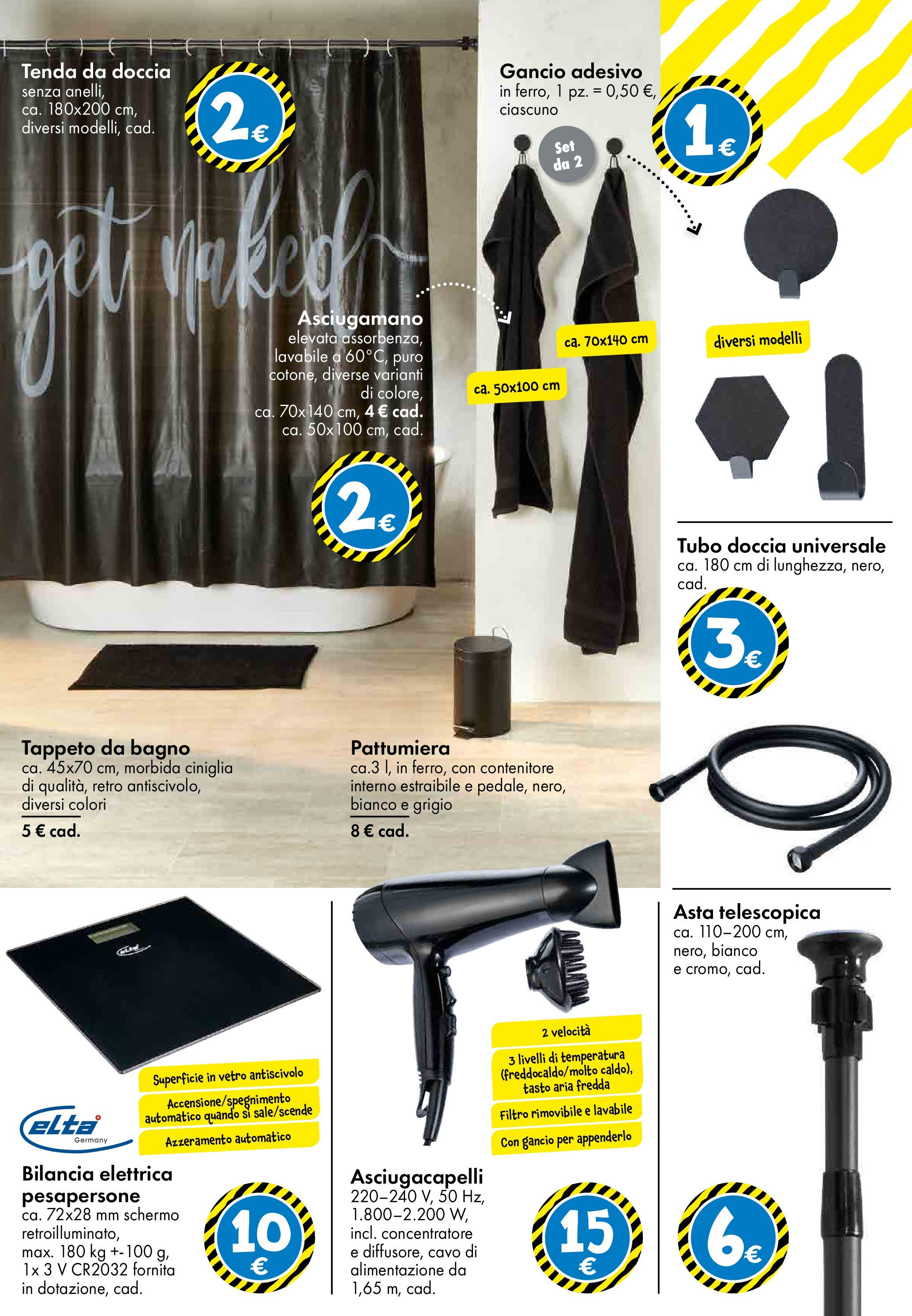 Nuovo TEDi - TEDi volantino fino al 30.08.2025 dal 20/08/2025 > offerte anteprima 🛍️ | Pagina: 20 | Prodotti: Tubo, Asciugacapelli, Asciugamano, Tappeto