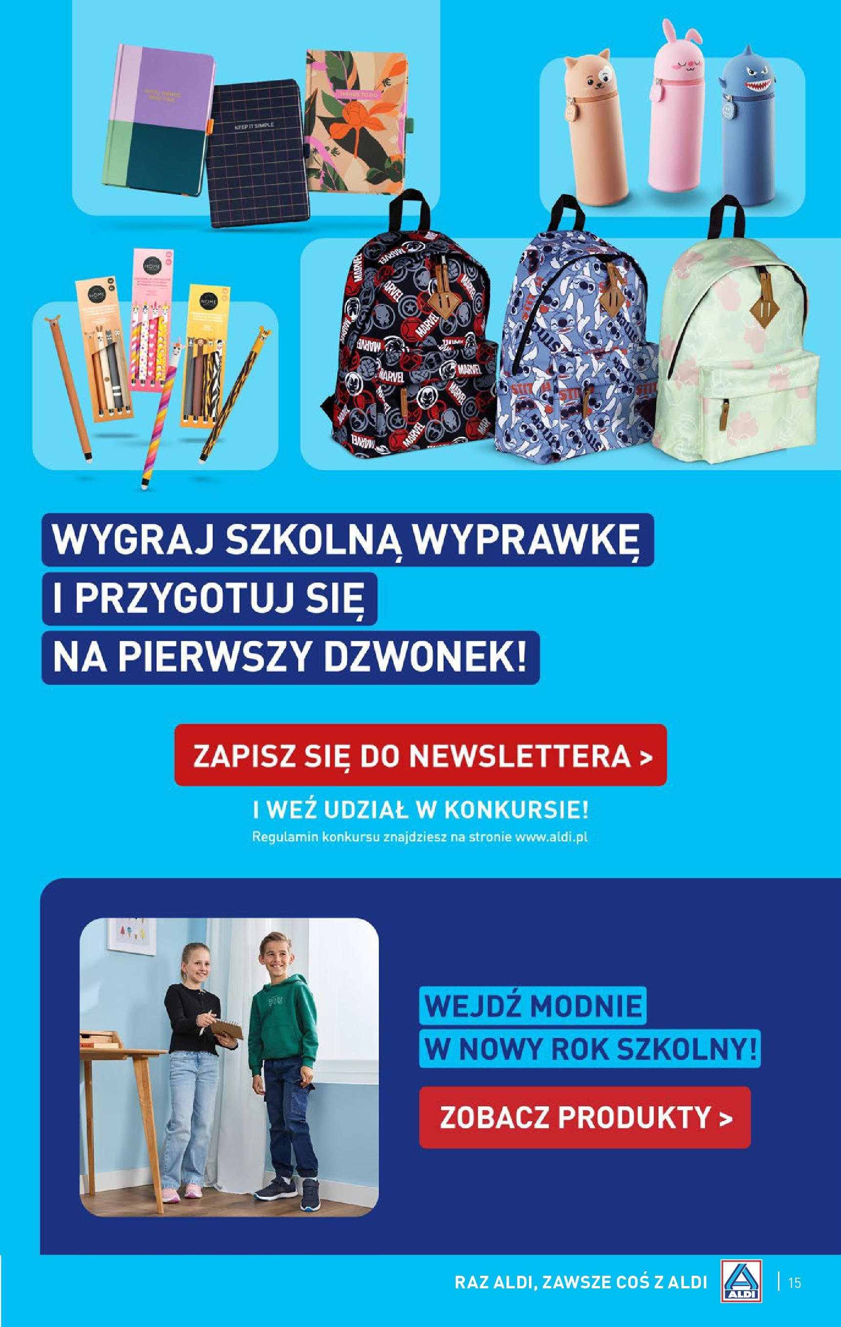 Aldi Gazetka - Okazje na weekend od 21.08.2025 - Ulotka PDF, promocje | Strona: 15
