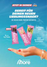 More Nutrition: Satisbites jetzt in deinem dm!