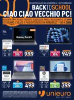 Unieuro Back to School da Unieuro! - al 04.09.2025