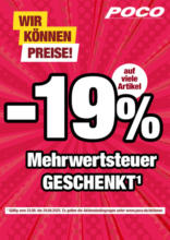 Poco: 19% Mehrwertsteuer geschenkt!