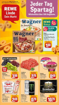 Vorschau von dem Prospekt des Geschäftes Rewe, gültig ab dem 25.08.2025