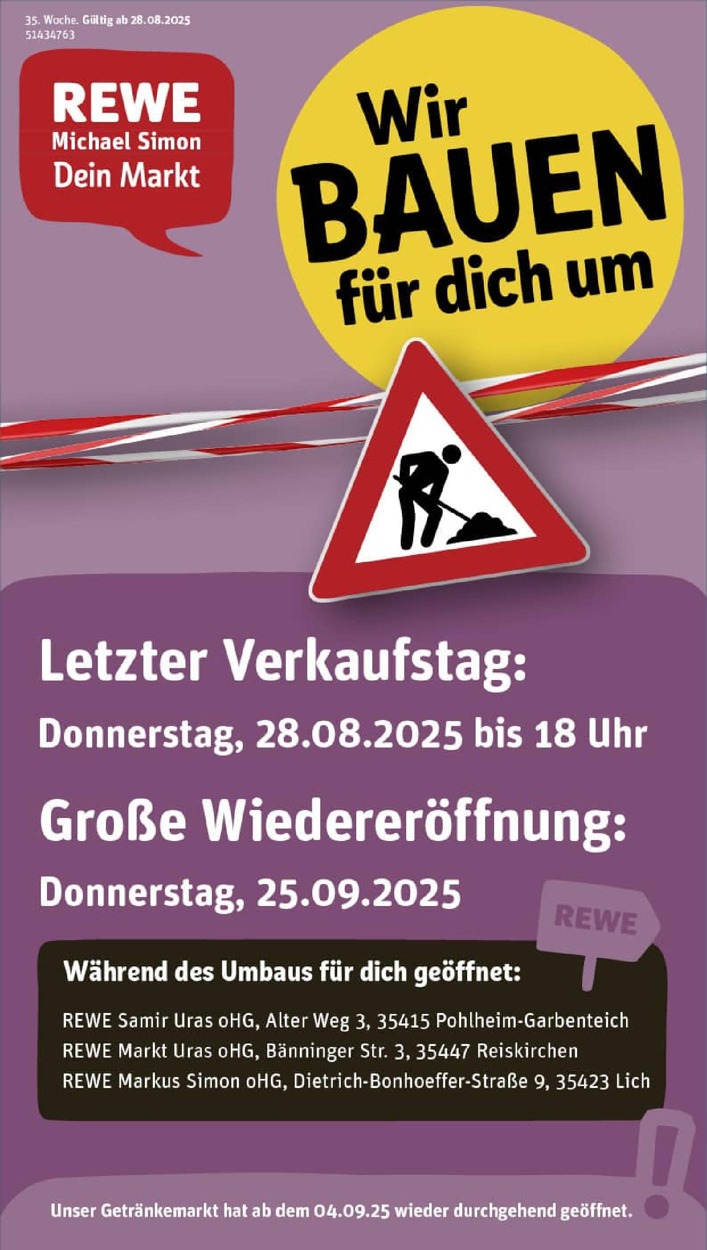 REWE Prospekt ab 24.08.2025 zum Blättern » Angebote | Seite: 1 | Produkte: Uhr REWE Prospekt ab 24.08.2025 zum Blättern » Angebote | Seite: 1 | Produkte: Uhr