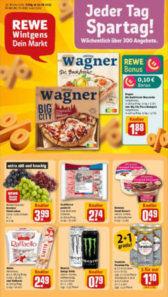 Rewe prospekt Bergisch Gladbach / Bensberg	 gültig ab dem 24.08.2025
