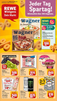 Rewe prospekt Bergisch Gladbach / Bensberg	 gültig ab dem 24.08.2025
