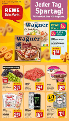 Rewe prospekt Marburg	 gültig ab dem 24.08.2025