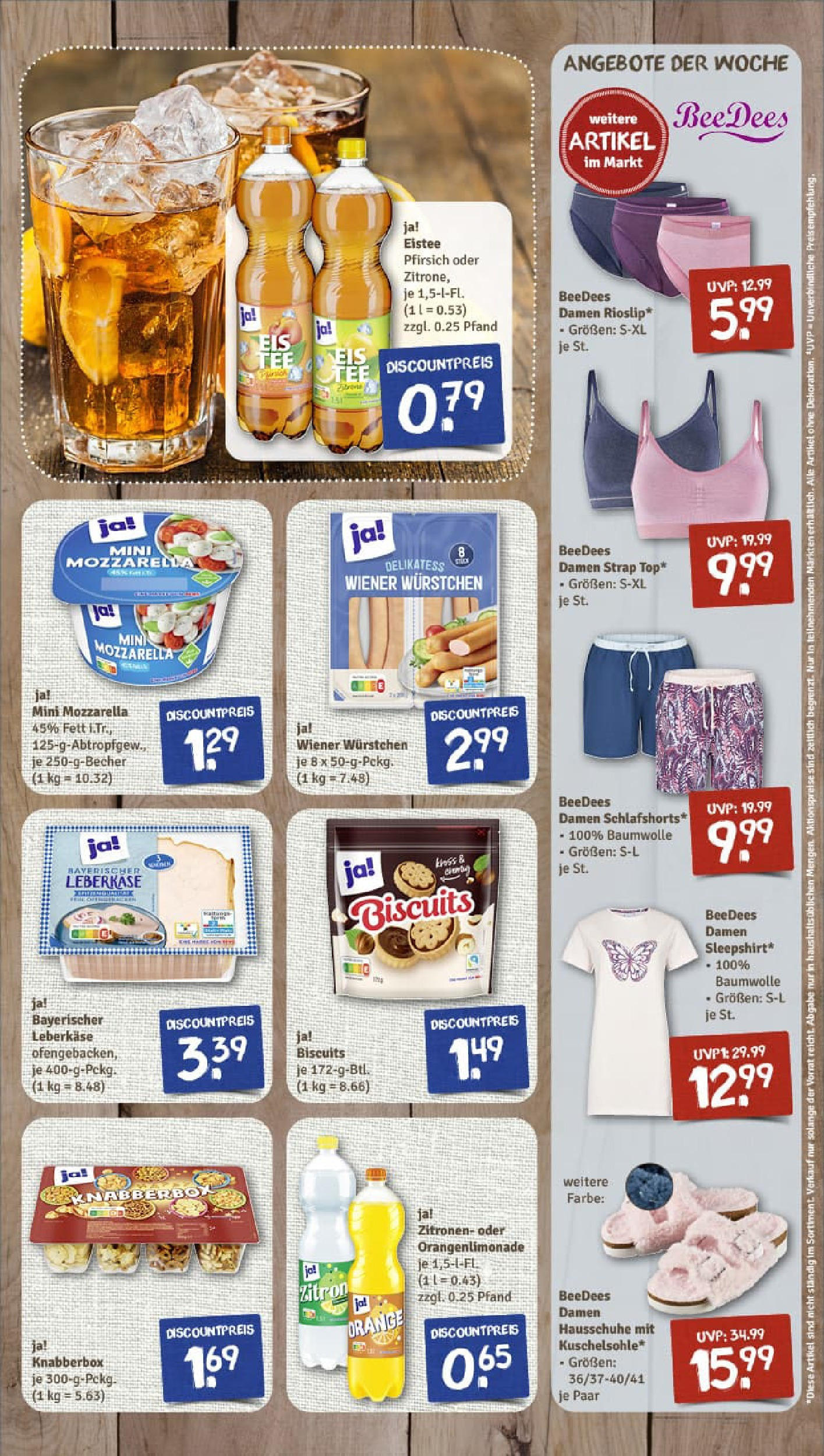 REWE Prospekt ab 24.08.2025 zum Blättern » Angebote | Seite: 7 | Produkte: Top, Mozzarella, Pfirsich, Hausschuhe REWE Prospekt ab 24.08.2025 zum Blättern » Angebote | Seite: 7 | Produkte: Top, Mozzarella, Pfirsich, Hausschuhe