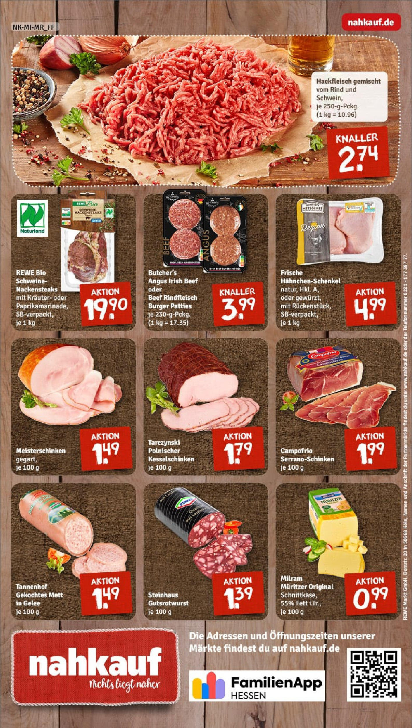REWE Prospekt ab 24.08.2025 zum Blättern » Angebote | Seite: 8 | Produkte: Nackensteaks, Burger, Milram, Rindfleisch REWE Prospekt ab 24.08.2025 zum Blättern » Angebote | Seite: 8 | Produkte: Nackensteaks, Burger, Milram, Rindfleisch