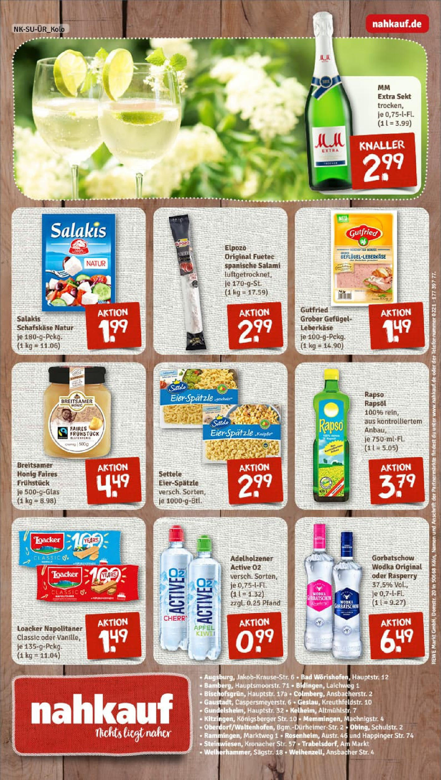 REWE Prospekt ab 24.08.2025 zum Blättern » Angebote | Seite: 8 | Produkte: Rapsöl, Bad, Wodka, Leberkase REWE Prospekt ab 24.08.2025 zum Blättern » Angebote | Seite: 8 | Produkte: Rapsöl, Bad, Wodka, Leberkase