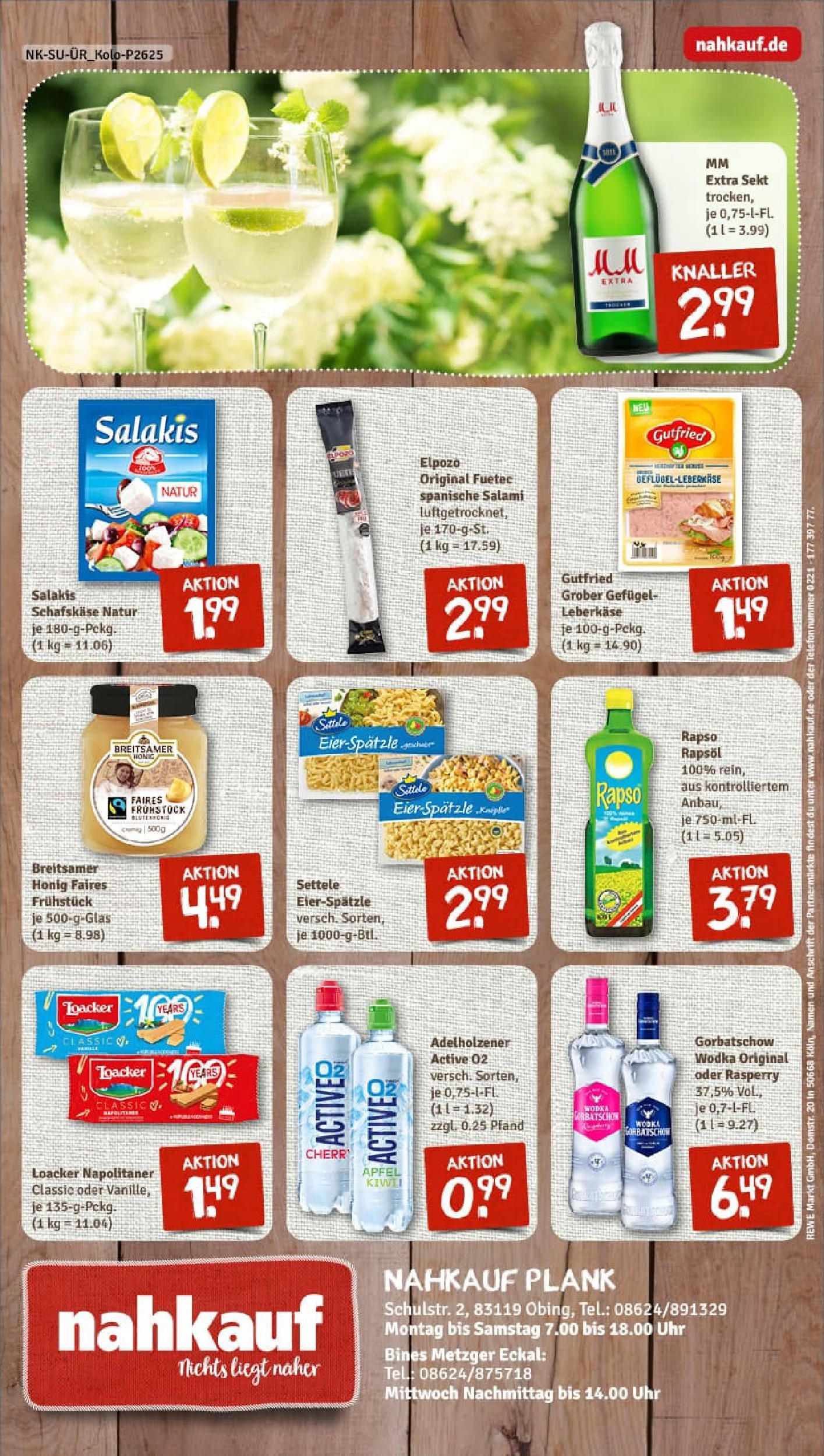 REWE Prospekt ab 24.08.2025 zum Blättern » Angebote | Seite: 8 | Produkte: Sekt, Salami, Rapso rapsol, Schafskase REWE Prospekt ab 24.08.2025 zum Blättern » Angebote | Seite: 8 | Produkte: Sekt, Salami, Rapso rapsol, Schafskase