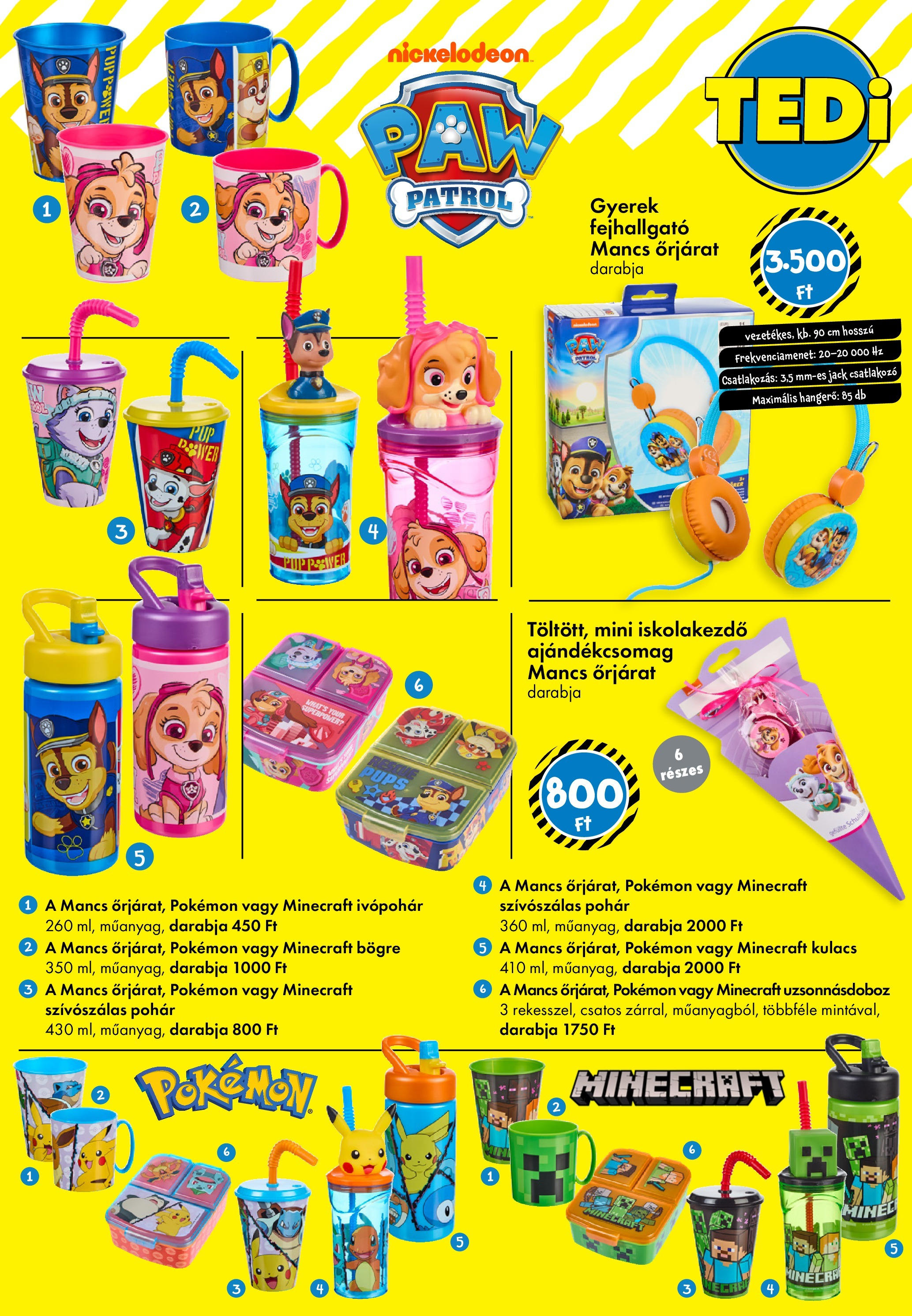TEDi - TEDi újság érvényessége 2025.08.30-ig - 2025.08.20. -tól/töl > akció, lapozható szórólap 🛍️ | Oldal: 2 | Termékek: Csatlakozó, Bögre, Kulacs, Pohár