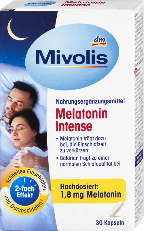 Mivolis Melatonin Intense Kapseln 30 St